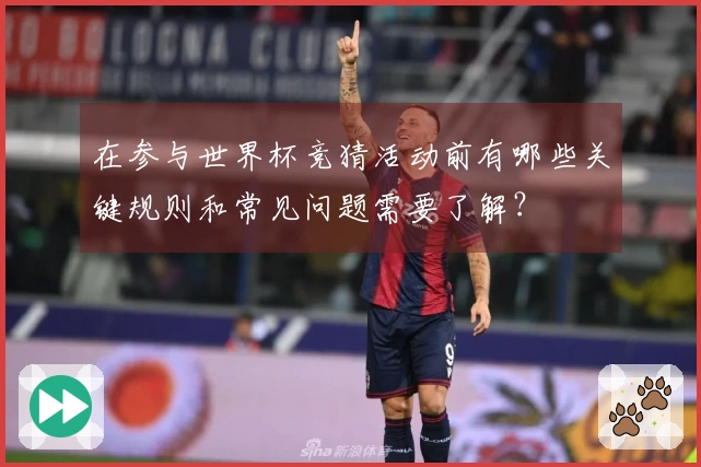 在参与世界杯竞猜活动前有哪些关键规则和常见问题需要了解？
